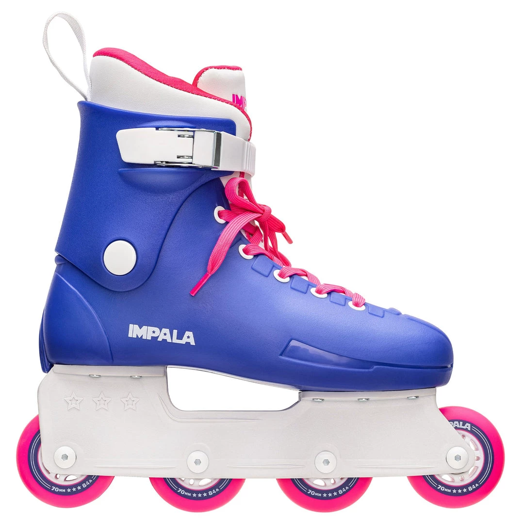 Impala Roller Skates Impala Lightspeed Inline Skates - Blue/Pink 3 Impala Roller Skates Impala Lightspeed Inline Skates - Blue/Pink