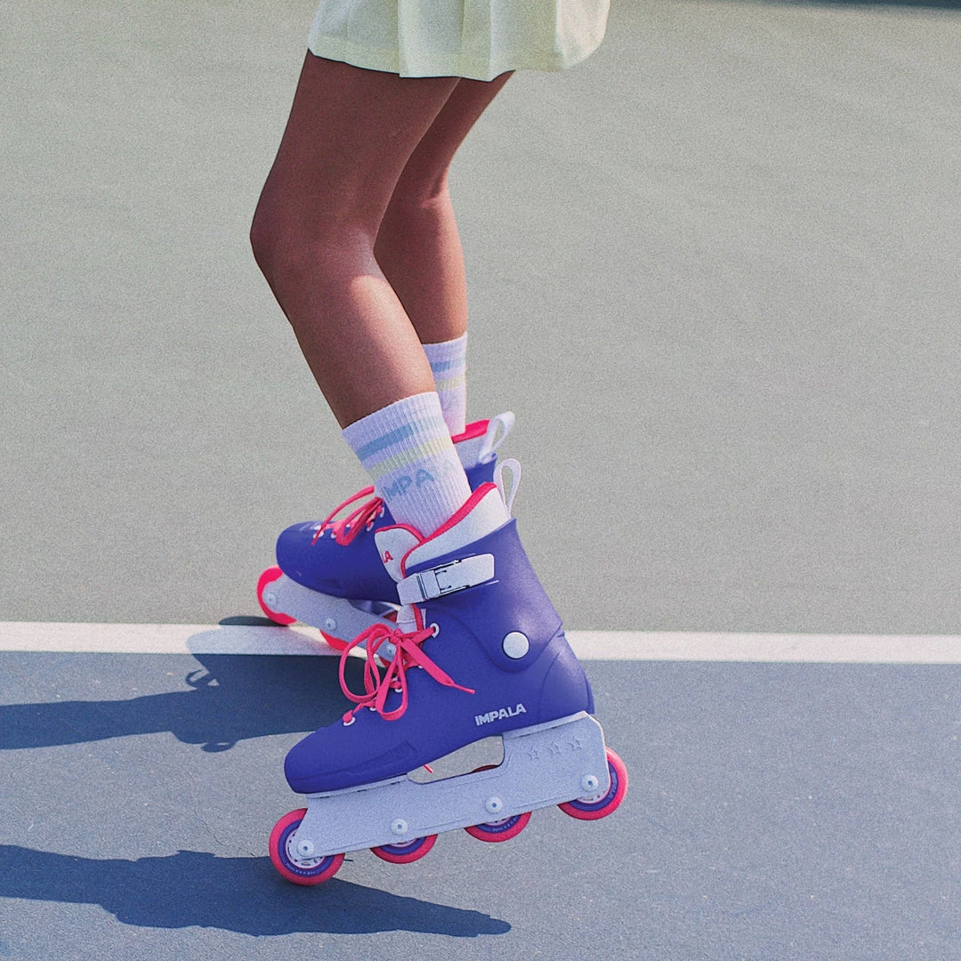 Impala Roller Skates Impala Lightspeed Inline Skates - Blue/Pink 4 Impala Roller Skates Impala Lightspeed Inline Skates - Blue/Pink