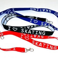 The Stuff Shop Trinkets I Love Skating Lanyard