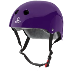 Triple8 Certified Sweatsaver Helmet - Purple Glossy