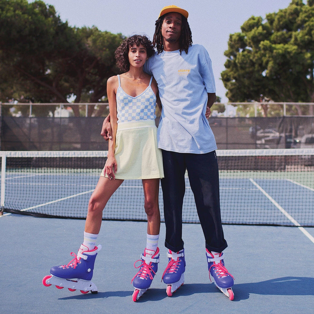 Impala Roller Skates Impala Lightspeed Inline Skates - Blue/Pink 10 Impala Roller Skates Impala Lightspeed Inline Skates - Blue/Pink