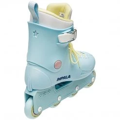 Impala Roller Skates Impala Lightspeed Inline Skates - Sky Blue/Yellow 12 Impala Roller Skates Impala Lightspeed Inline Skates - Sky Blue/Yellow