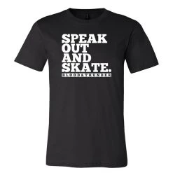 Extras Blood & Thunder "Speak Out And Skate" T-shirt