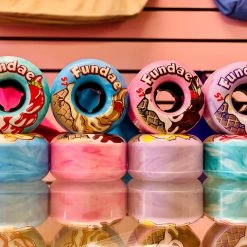 Riedell Skates Moxi Fundae Split Wheels (8-pack) 7 Riedell Skates Moxi Fundae Split Wheels (8-pack)