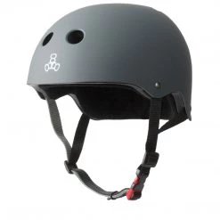 Triple8 Certified Sweatsaver Helmet - Carbon Rubber