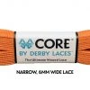Core Derby Laces - Carrot Orange