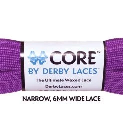 Core Derby Laces - Grape Purple