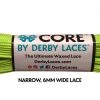 Core Derby Laces - Lime Green