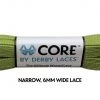 Core Derby Laces - Olive Green
