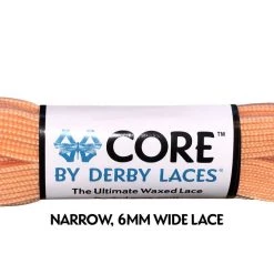 Core Derby Laces - Peach
