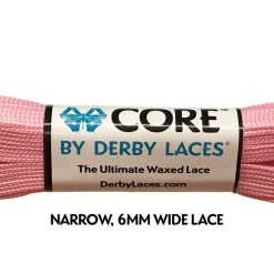 Best Of 2021 - Stocking Stuffers Core Derby Laces - Pink Cotton Candy