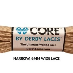 Core Derby Laces - Tan