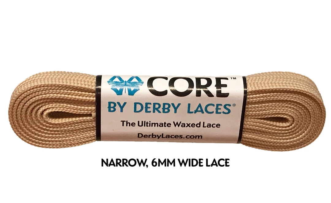 Core Derby Laces - Tan 3 Core Derby Laces - Tan