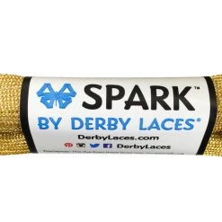 Spark Derby Laces - Gold