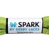 Spark Derby Laces - Lime Green