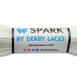 Spark Derby Laces - White