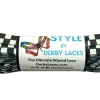Style Derby Laces - Checkered Black And White