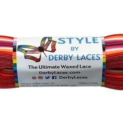 Style Derby Laces - Lesbian Stripe