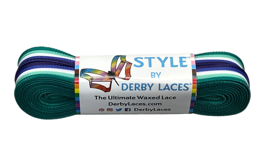 Style Derby Laces - MLM Stripe 3 Style Derby Laces - MLM Stripe
