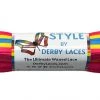 Style Derby Laces - Pan Stripe