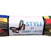 Style Derby Laces - Rainbow Block