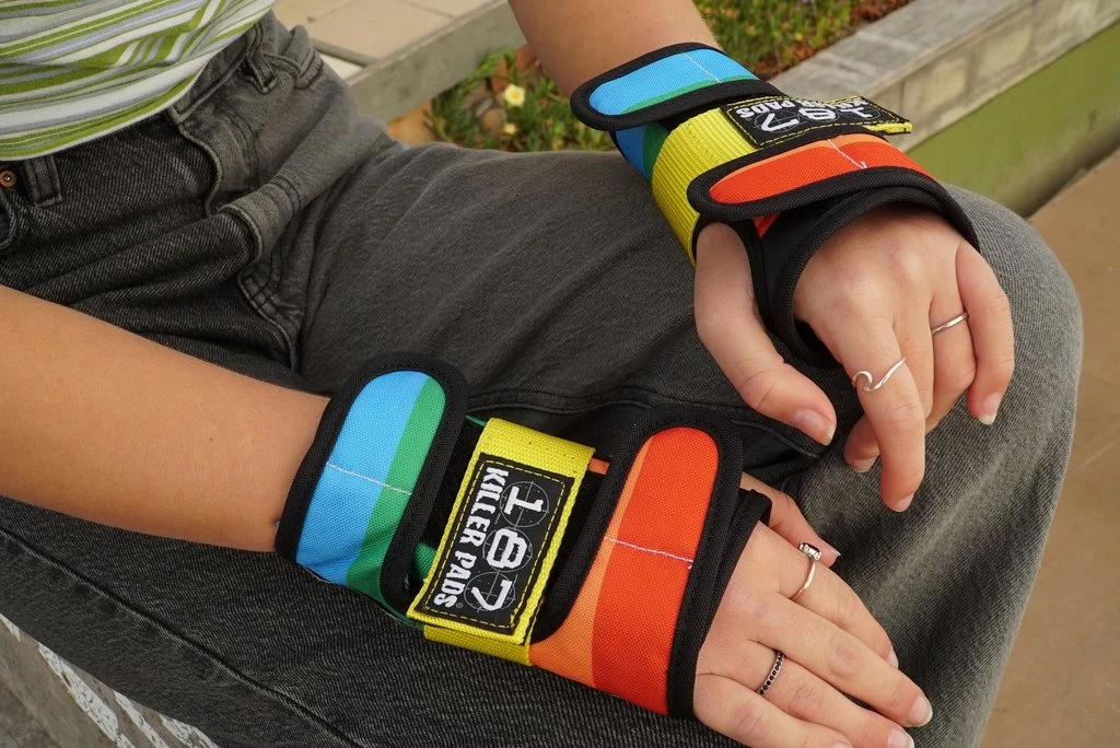 187 Killer Pads Gear 187 Wrist Guards - Rainbow 4 187 Killer Pads Gear 187 Wrist Guards - Rainbow