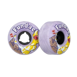 Riedell Skates Moxi Fundae Wheels 4-pack