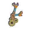 Fritzy's Roller Skate Shop Accessories Skating Legs Pin