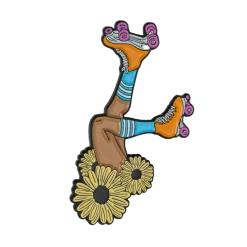 Fritzy's Roller Skate Shop Accessories Skating Legs Pin