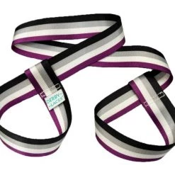 Accessories Derby Laces Pride Skate Leash - Ace Stripe