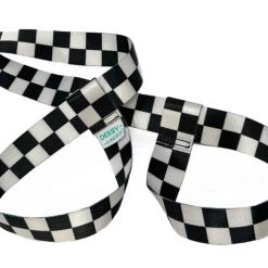 Derby Laces Skate Leash - Checkered Black & White Accessories