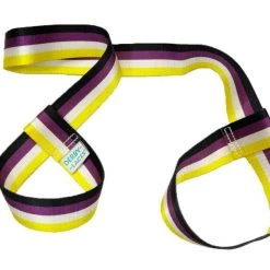 Accessories Derby Laces Pride Skate Leash - NB Stripe