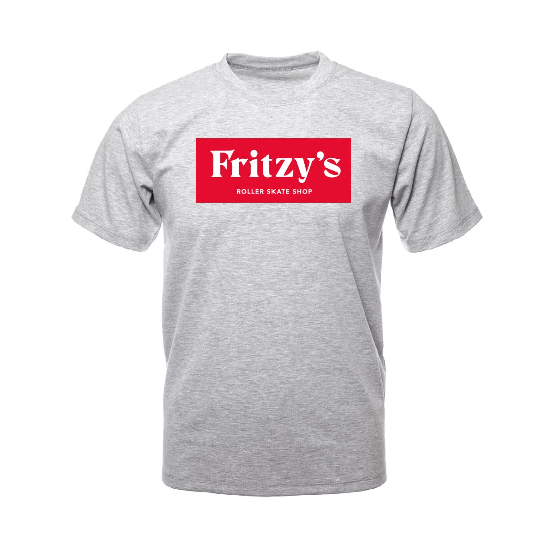 Fritzy's Roller Skate Shop Extras Fritzy's Red Logo T-Shirt 4 Fritzy's Roller Skate Shop Extras Fritzy's Red Logo T-Shirt