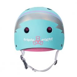 Triple8 Certified Sweatsaver Helmet - Teal Hologram