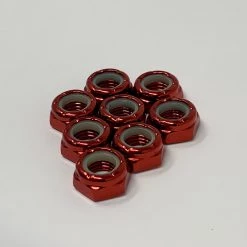 Ruby Roller Sports Accessories Bling T'ing's Axle Nuts 8pk