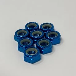 Ruby Roller Sports Accessories Bling T'ing's Axle Nuts 8pk