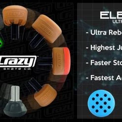 Crazy Skates Accessories Crazy ELEV8 Ultra Toe Stop 9 Crazy Skates Accessories Crazy ELEV8 Ultra Toe Stop