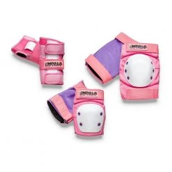 Impala Roller Skates Impala Youth Protective Gear Pack - Pink