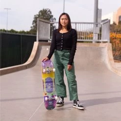 Impala Roller Skates Skateboards Impala Mystic Skateboard - Pea The Feary