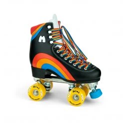 Riedell Skates Moxi Rainbow Rider Roller Skates - Asphalt Black 13 Riedell Skates Moxi Rainbow Rider Roller Skates - Asphalt Black