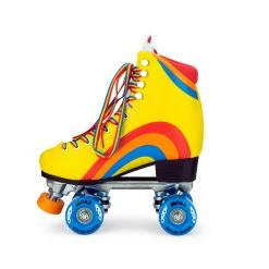 Riedell Skates Moxi Rainbow Rider Roller Skates - Sunshine Yellow
