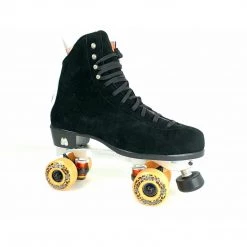 Riedell Skates Moxi Jack Skate Package- Black Roller Skates