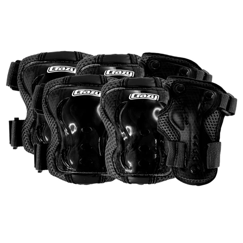 Crazy Skates Crazy Protexion Kids Tri-Pack 3 Crazy Skates Crazy Protexion Kids Tri-Pack