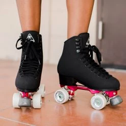 Atom Skates Jackson Mystique Alloy Roller Skates - Black