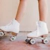 Atom Skates Jackson Mystique Alloy Roller Skates - White
