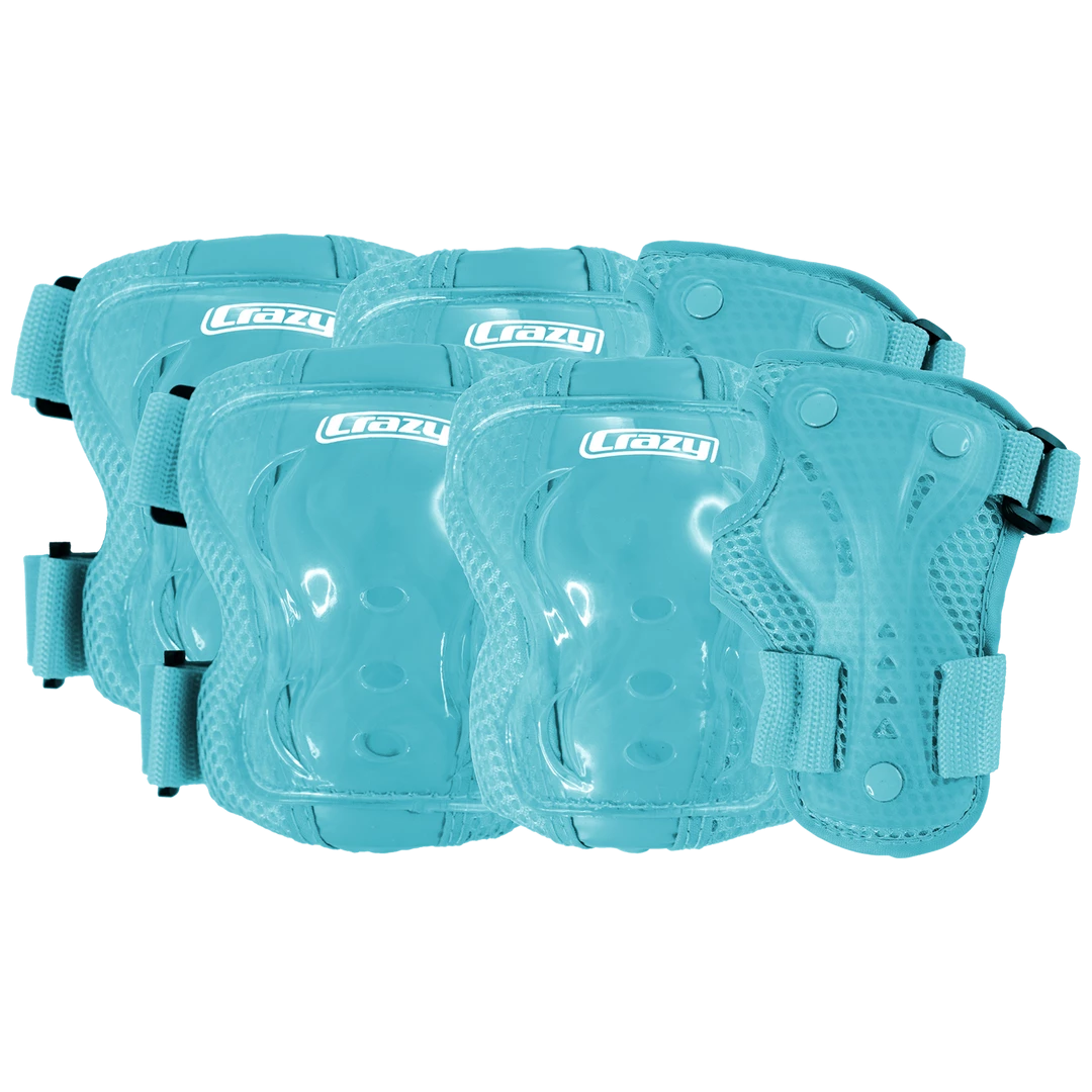 Crazy Skates Crazy Protexion Kids Tri-Pack 10 Crazy Skates Crazy Protexion Kids Tri-Pack