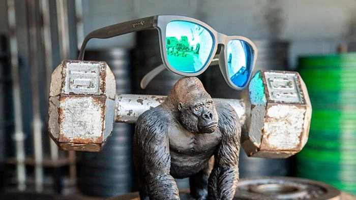 Goodr Sunglasses - Silverback Squat Mobility 5 Goodr Sunglasses - Silverback Squat Mobility