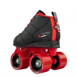 Crazy Skates Crazy Junior Rocket Skates - Black/Red Roller Skates