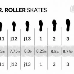 Crazy Skates Roller Skates Crazy Junior Rocket Skates - White