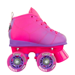 Crazy Skates Crazy Junior Rocket Skates - Pink/Purple